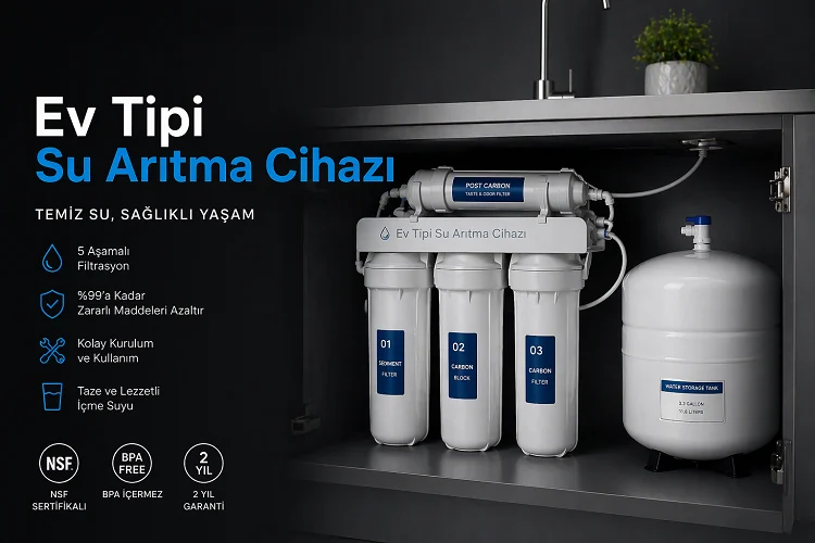 Küçükçekmece Ev Tipi Su Arıtma Cihazı Satışı