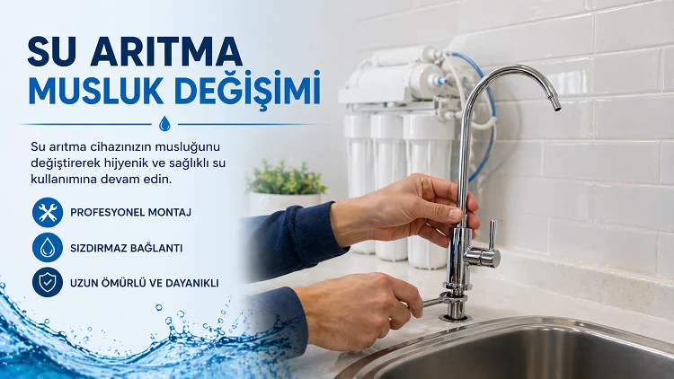 Küçükçekmece Su Arıtma Musluk Değişimi