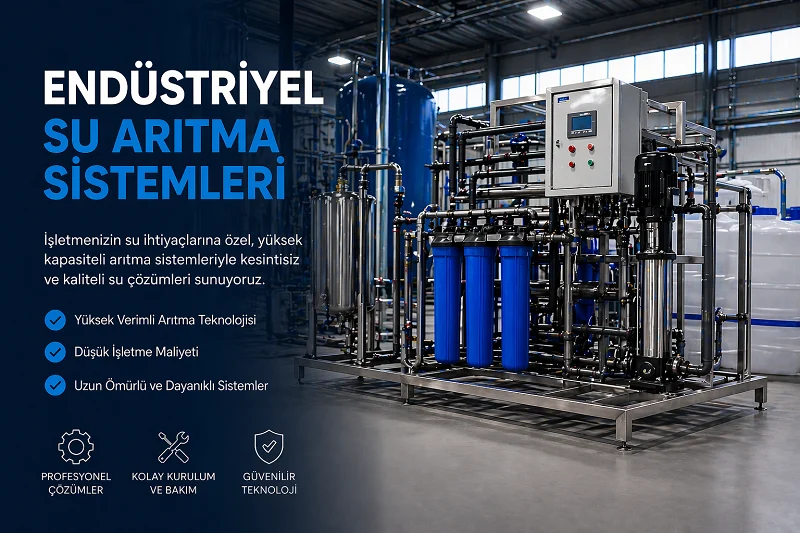 Endüstriyel Su Arıtma Satışı